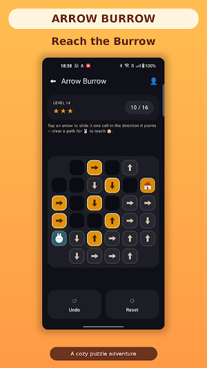 Arrow Burrow: Slide Puzzle Screenshot 0