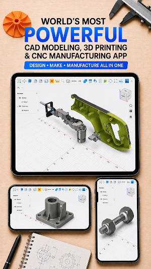 CAD Studio - 3D Print & CNC Screenshot 0