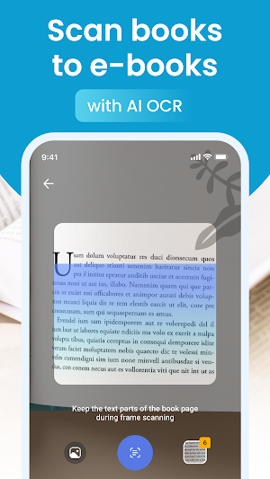 Scan2Hear - Book to Audio Screenshot 0