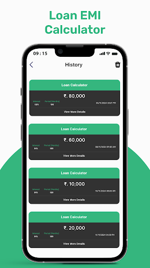 Loan EMI Calculator Screenshot 3