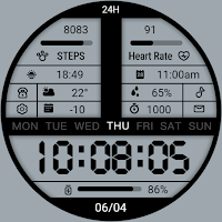 LCD Progress ZKin Watch Face