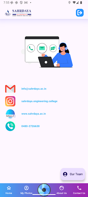 CampusTag — Sahrdaya Screenshot 1
