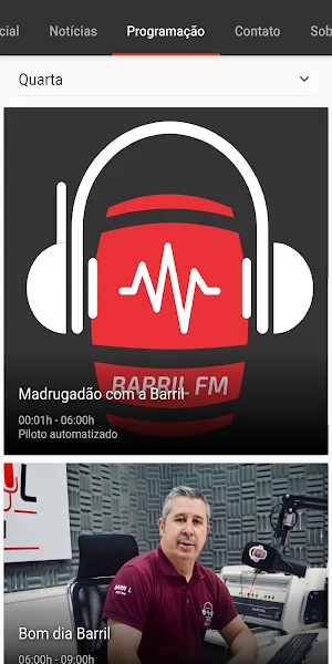 Barril FM 105.7 Screenshot 2
