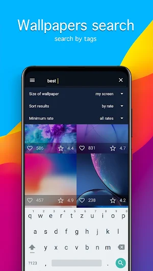 Wallpapers for HTC 4K Screenshot 1