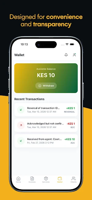 BufferPesa Screenshot 2