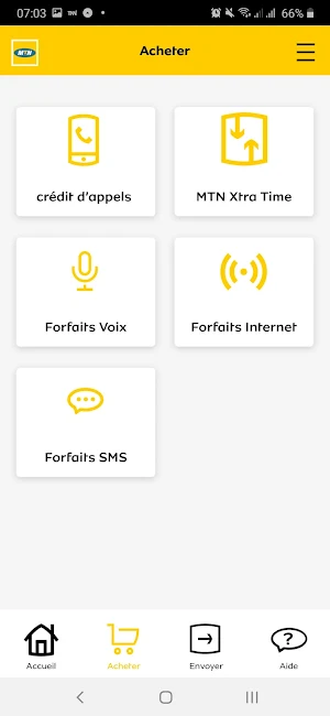 MyMTN Congo Screenshot 1