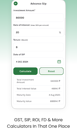 CashLoan - EMI Loan Calculator Screenshot 3