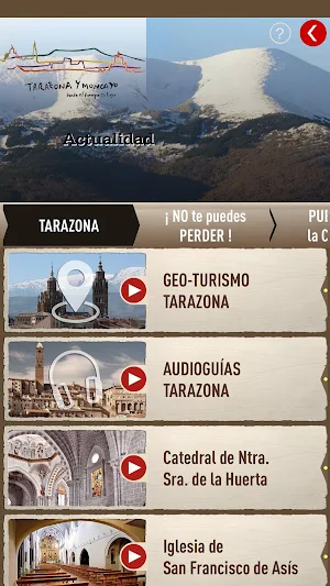 Visita TARAZONA y su Comarca TARAZONA y el MONCAYO Screenshot 1