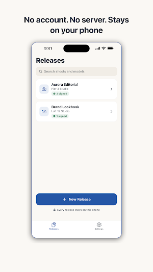 ReleasePad: Model Release PDF Screenshot 3