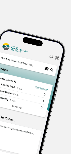 Fayetteville Recycles Screenshot 1