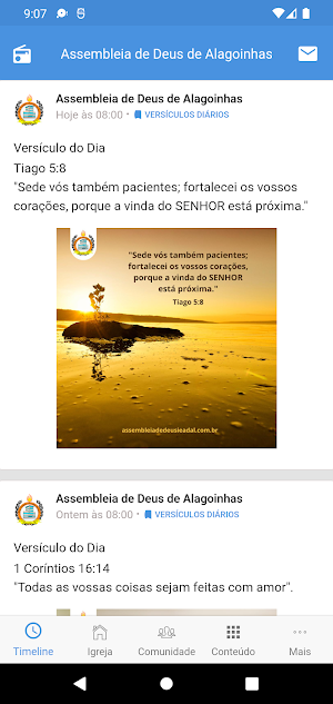Assembleia de Deus IEADAL Screenshot 2
