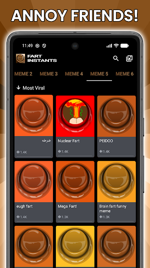 Fart Instant Buttons Screenshot 2