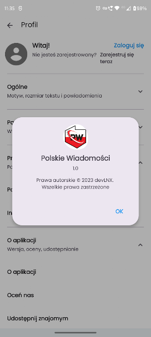 Polskie Wiadomości Screenshot 3