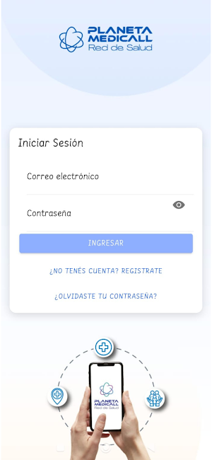 Planeta Medicall Pacientes Screenshot 1