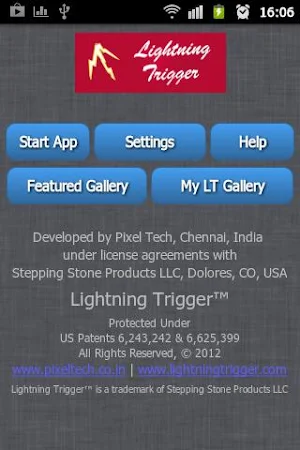 Lightning Trigger™ App Screenshot 0