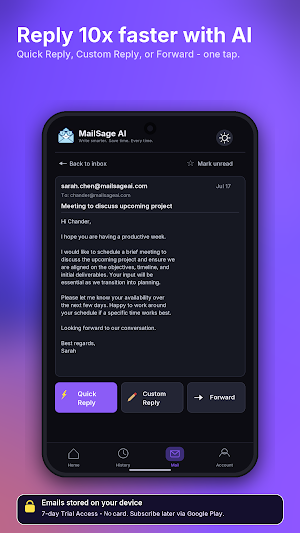 MailSage: AI Email Writer Screenshot 1