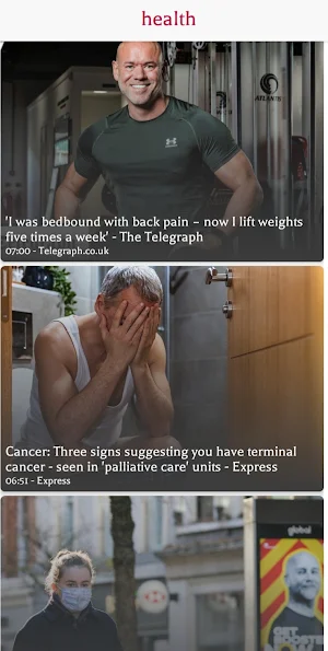 UK Newspapers Screenshot 1