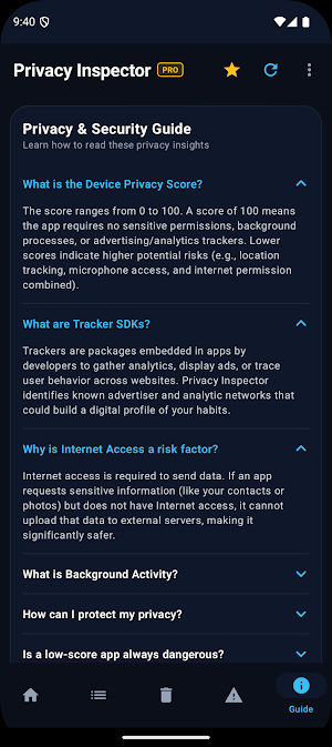 Privacy Inspector Screenshot 3