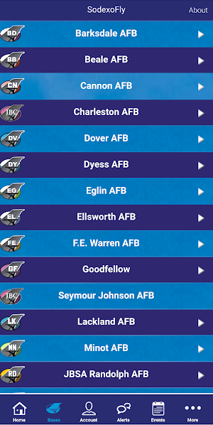 SodexoFly App Screenshot 1