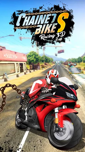 Chained Bike Racing 3D Screenshot 1