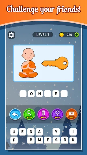 2 pic 1 word : brain puzzle Screenshot 3