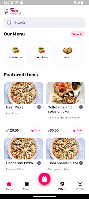 THEA KITCHEN EXPRESS Screenshot 0