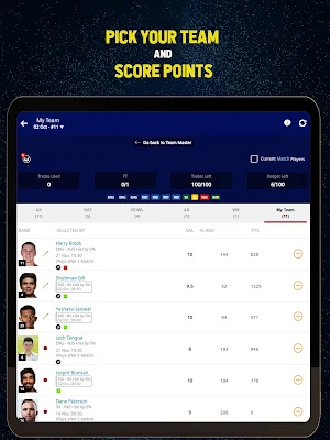 HKCA Fantasy League Screenshot 3