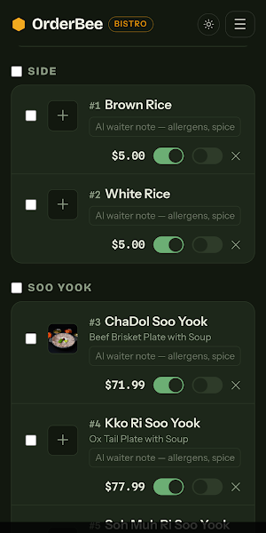 OrderBee Business Screenshot 2