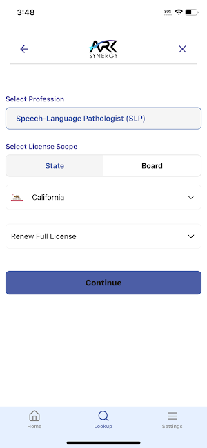 Arc Synergy Licensing Screenshot 2