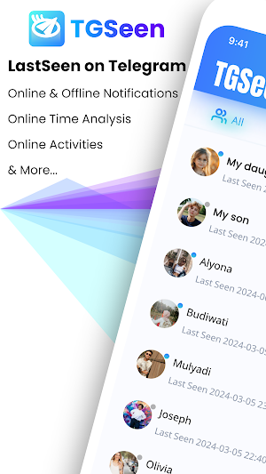 LastSeen on Telegram -TGSeen Screenshot 0
