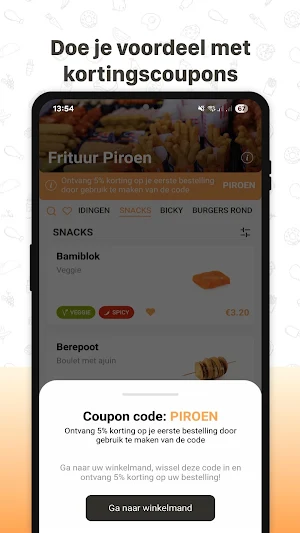 Frituur Piroen Screenshot 3