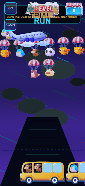Winter Sky Dive Screenshot 2