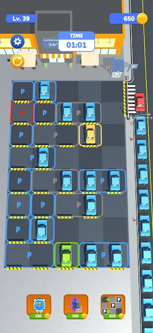 Parking Queue Screenshot 3