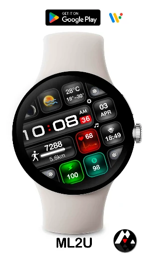 ML2U 238 Watch Face Screenshot 2
