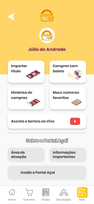Portal Açaí Screenshot 1