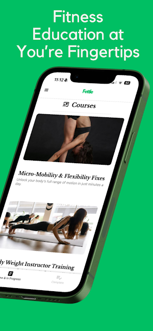 Fettle Fitness Education Screenshot 0