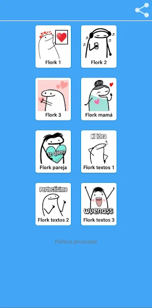 Stickers de flork Screenshot 0