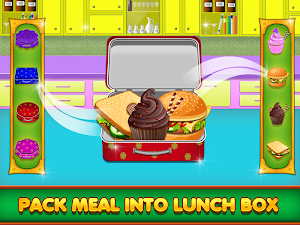 School Lunch Box Meal Maker Kitchen Screenshot 2