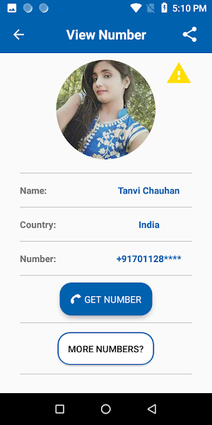 Girls Mobile Number for Call Screenshot 3