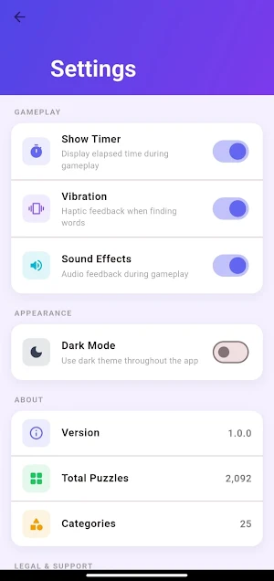 QuizWords Screenshot 2