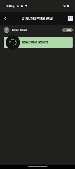 MyMedicalScribe Screenshot 0