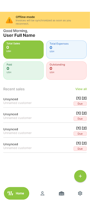 Quickbill - ERPNext Sales App Screenshot 0