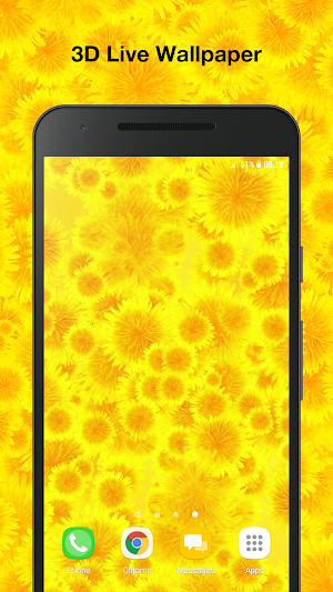 Dandelion Live Wallpaper Screenshot 0
