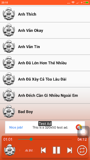 Tuyển Tập Nhạc Rap Việt Hay Screenshot 3