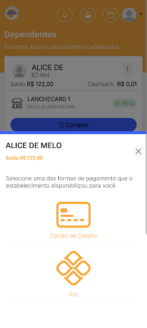 Cantina do Colégio Screenshot 1