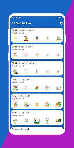 All God Stickers Screenshot 2