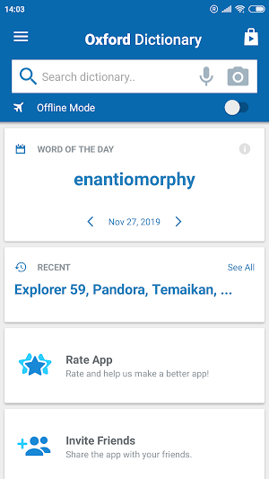 Oxford Dictionary of Geology and Earth Sciences Screenshot 2