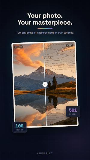 Hueprint - Paint by Numbers Screenshot 0