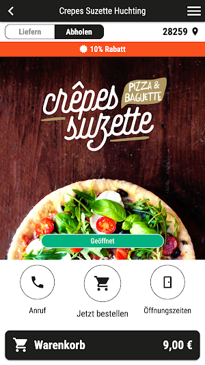 Crepes Suzette Huchting Screenshot 0