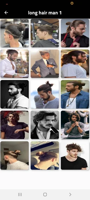 long hair man Screenshot 3